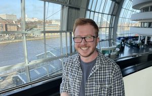 Apprentice Thomas Storey in Sage Gateshead