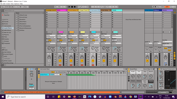 CHAINES - Ableton (audio-mixing software)