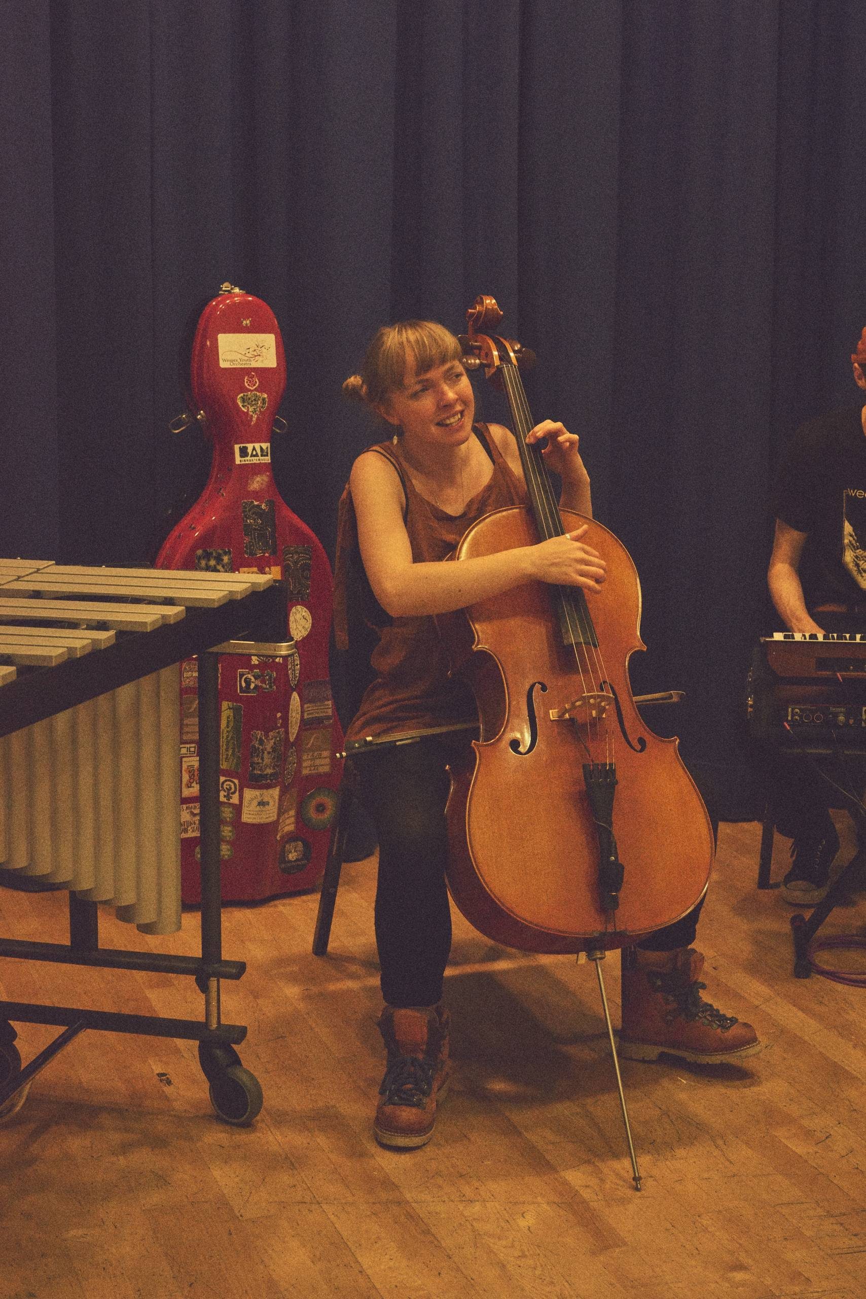 Ceitidh participating in Summer Studios 2019