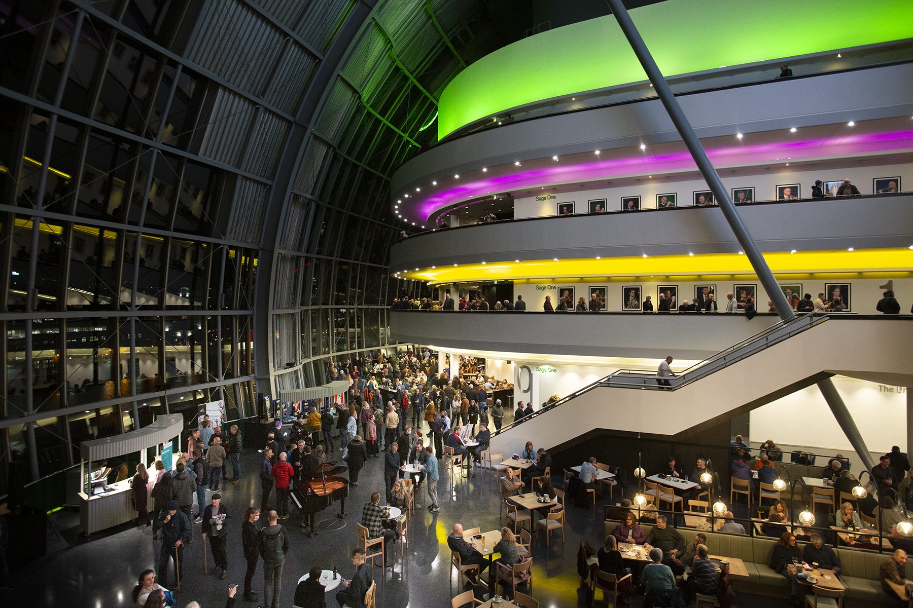 The concourse in The Glasshouse