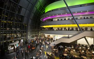 The concourse in The Glasshouse