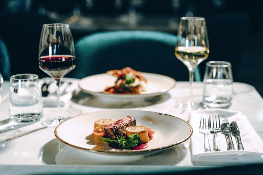 Dinner in The Brasserie