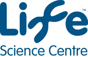 Logo for Life Science Centre.